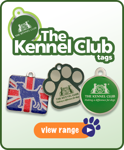 Exclusive Kennel Club and Crufts ID tags for your dog from the official