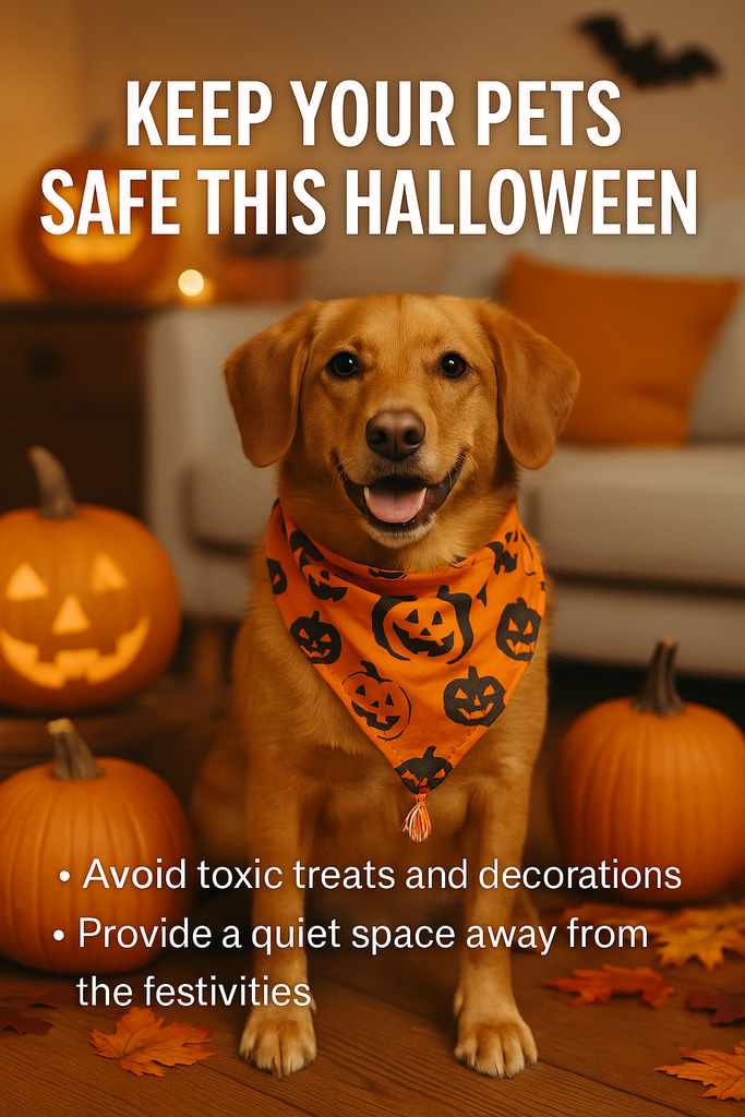 How to Keep Your Pets Safe and Calm This Halloween
