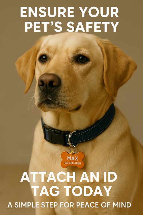 Dog Tags for Pets: The First Step Towards Everyday Safety