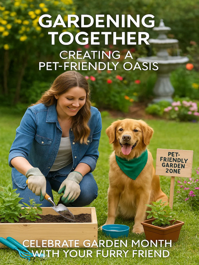Ideas To Celebrate Garden Month with Your Pet