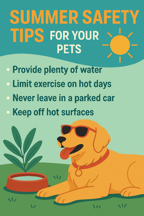 Summer Safety Tips for Your Pets