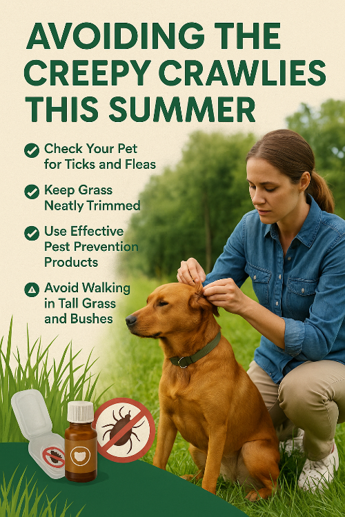 Protect Your Pet From Creepy Crawlies This Summer