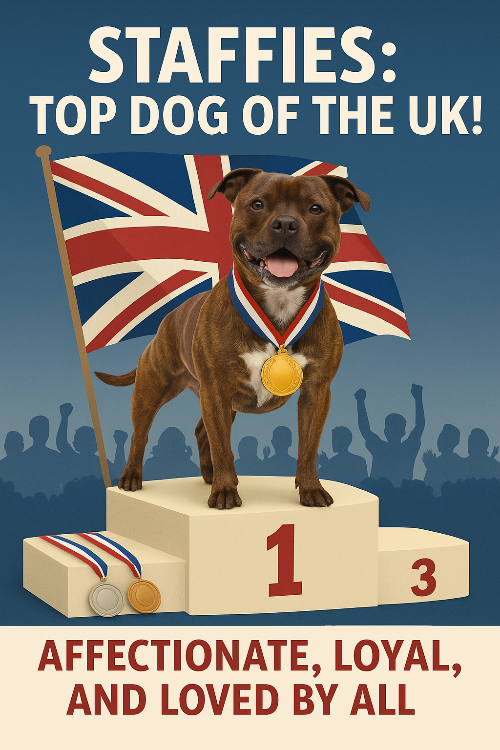 The UK's Favourite Breed: Staffies!