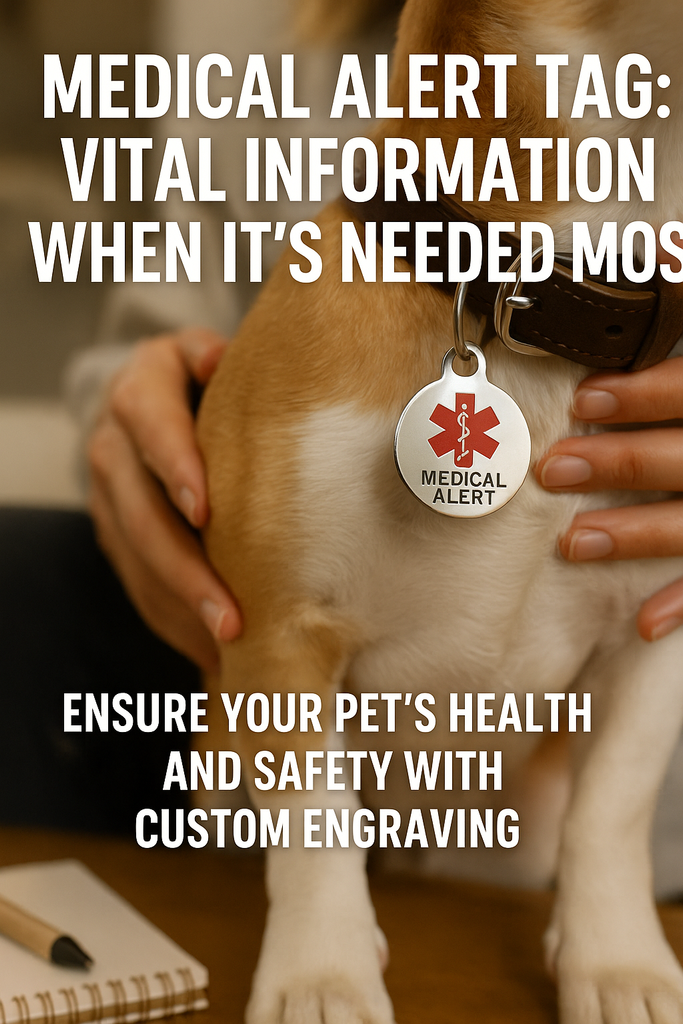Pet Tags UK New Medical Alert Tag