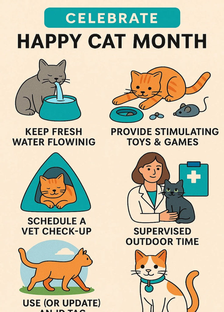 Celebrate Happy Cat Month