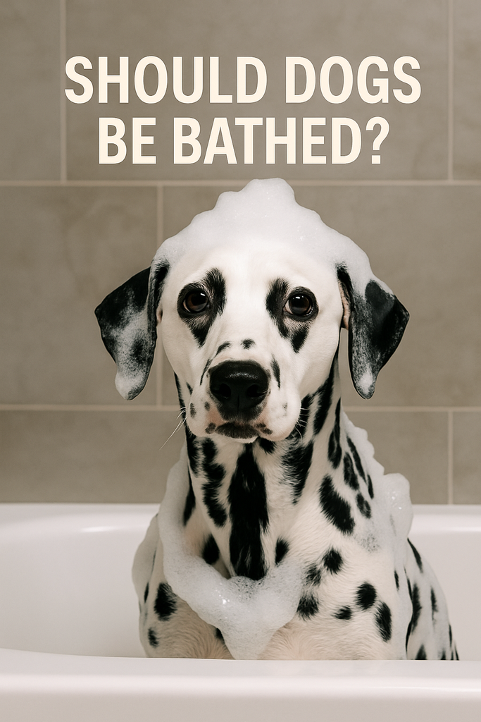 Should Dogs Be Bathed?