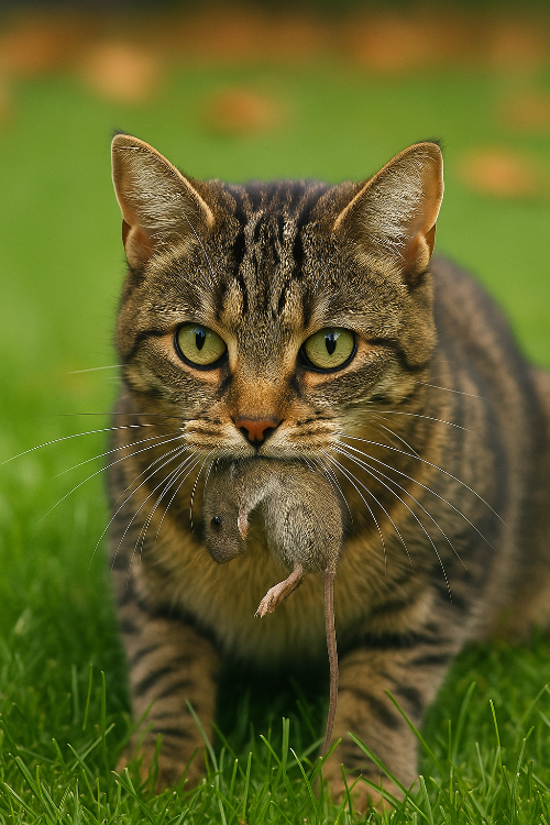 Why Do Cats Hunt Prey?