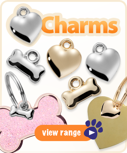 Pet Tag Charms for Dogs & Cats 