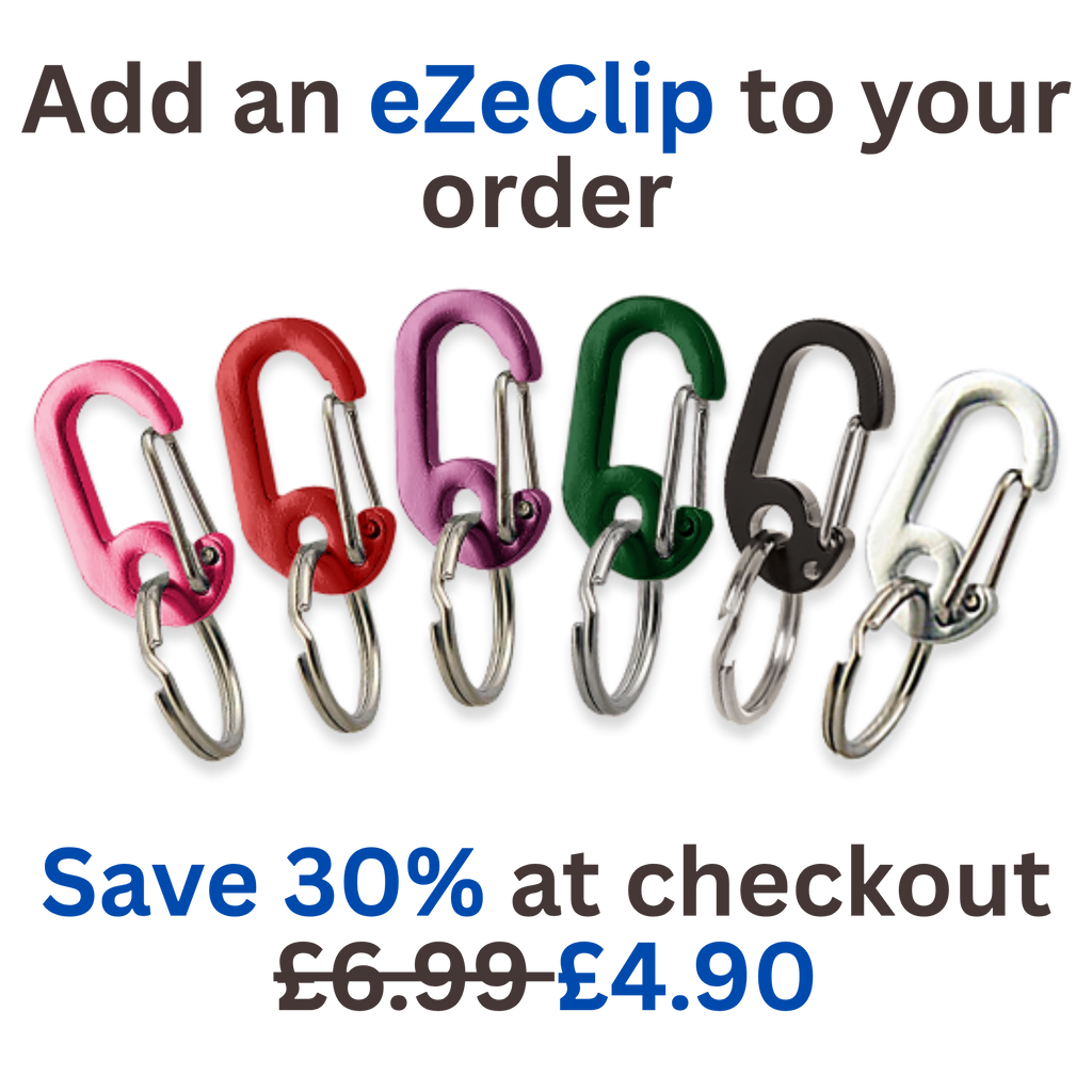 add an eZeClip to your order and save 30% at checkout