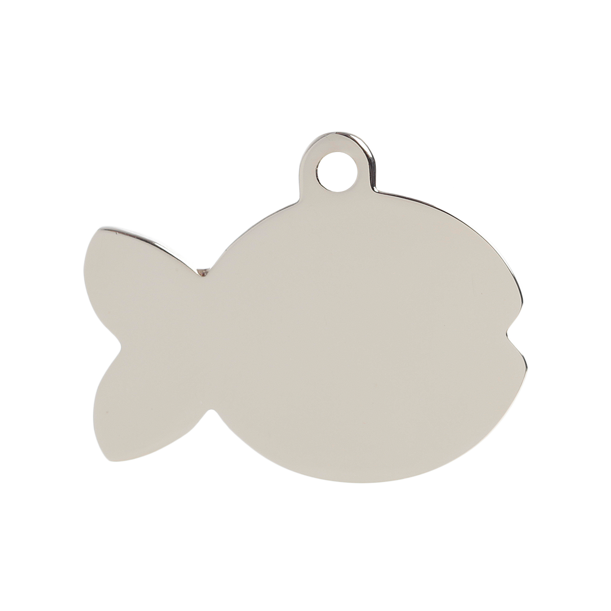 Fish shaped cat tag clearance