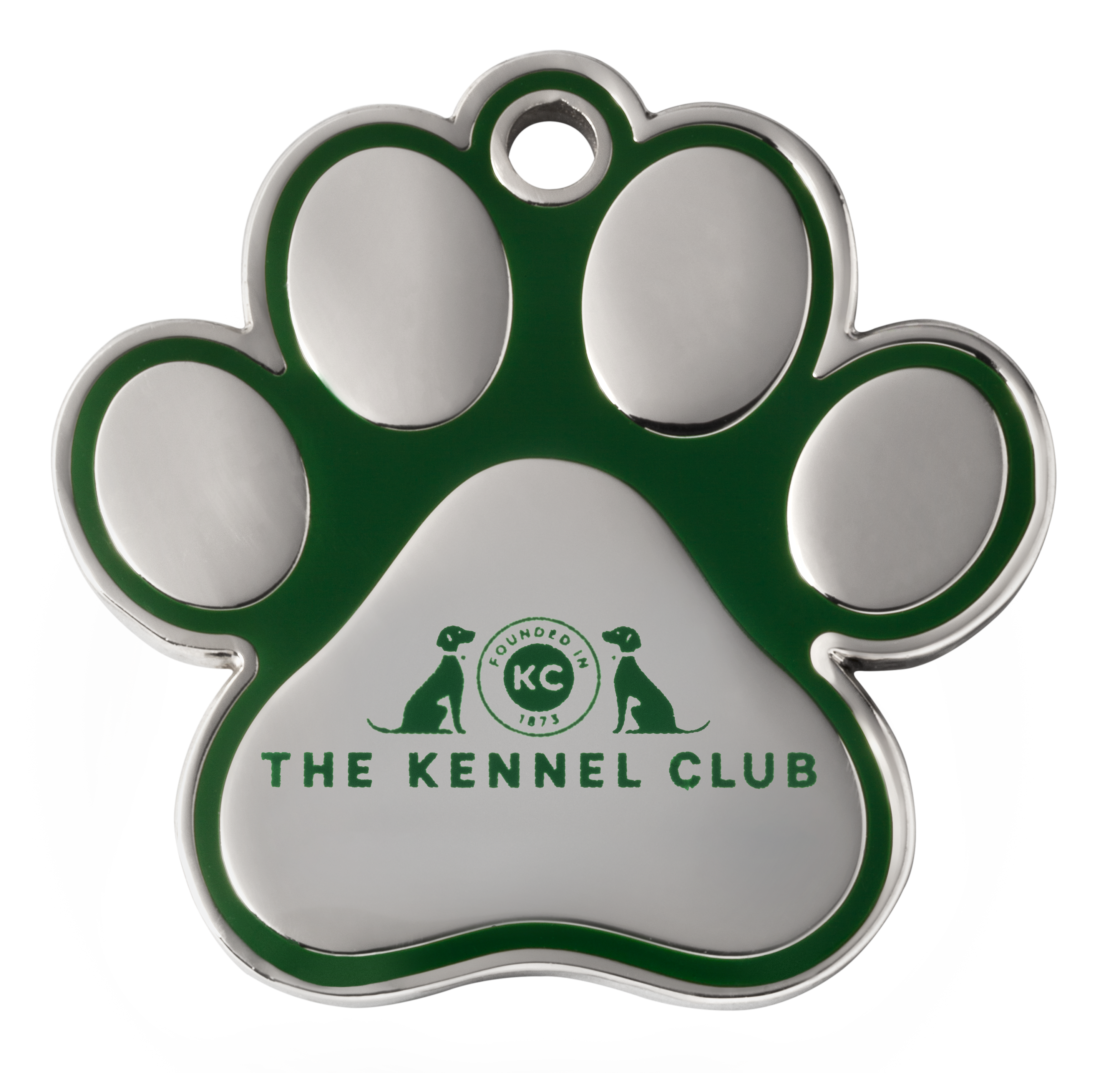Paw print dog 2024 tags