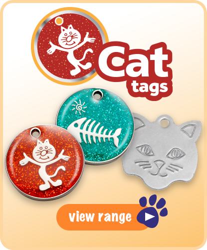 Cat tags hot sale
