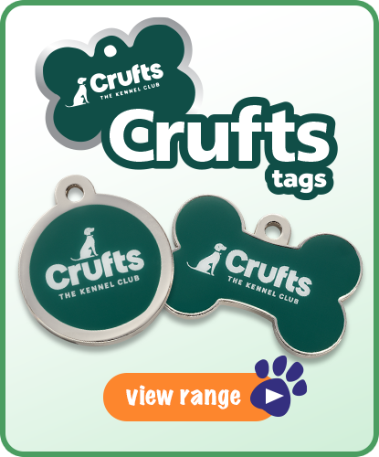 Official Crufts Dog Name Tags