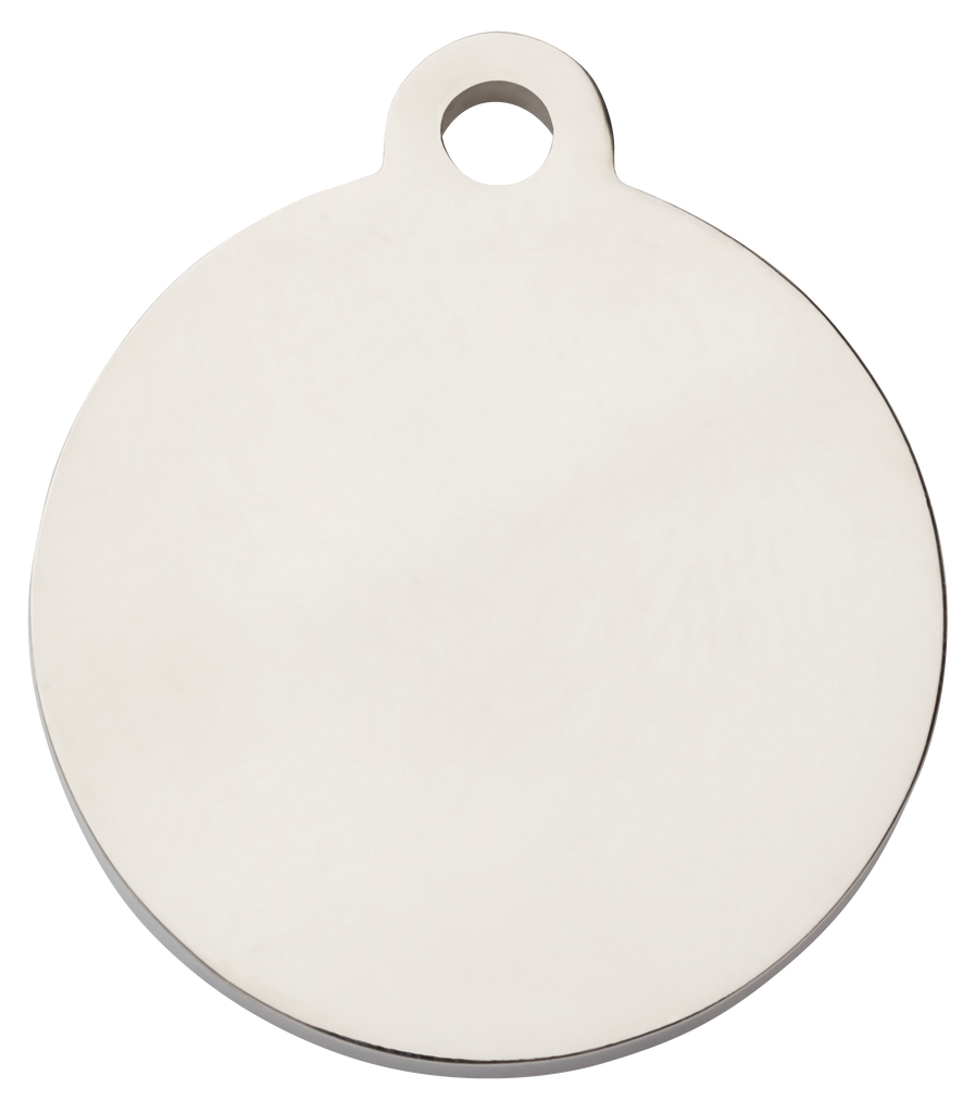 Petlog Round Lightweight ID Tag - Back