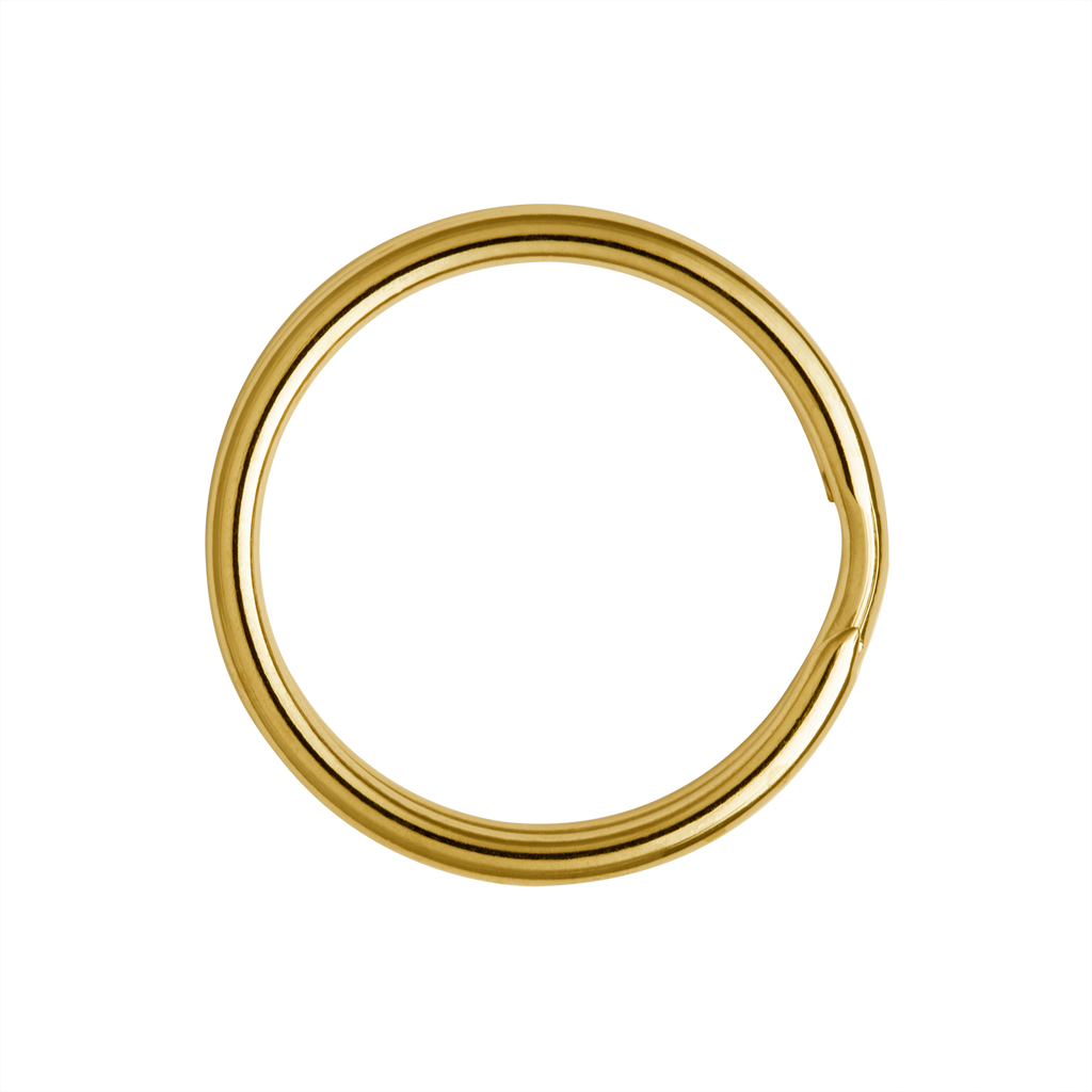 Strong Brass Split Ring