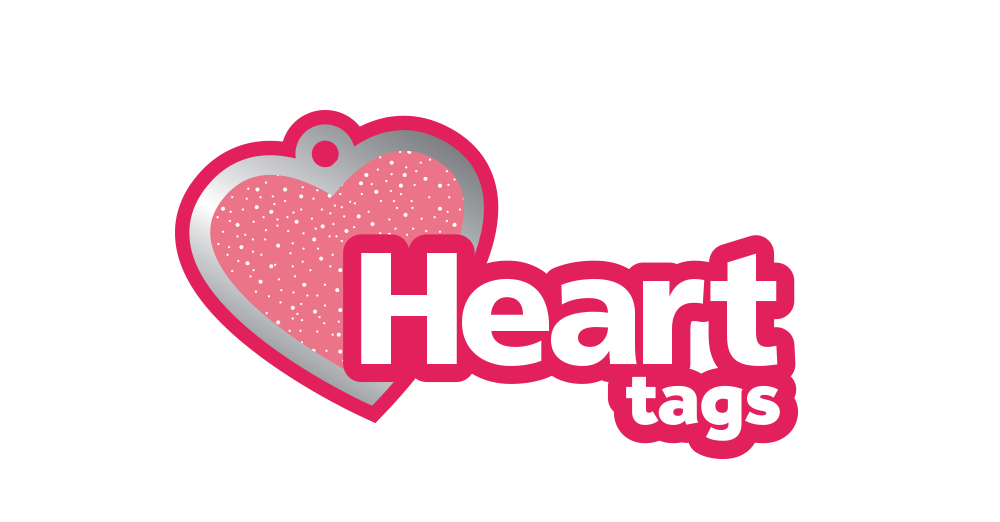 Our special Heart Tag collection makes it easy for you to find the perfect love heart tag for your pet, with a variety of shapes, colours, sizes and designs, all featuring hearts!