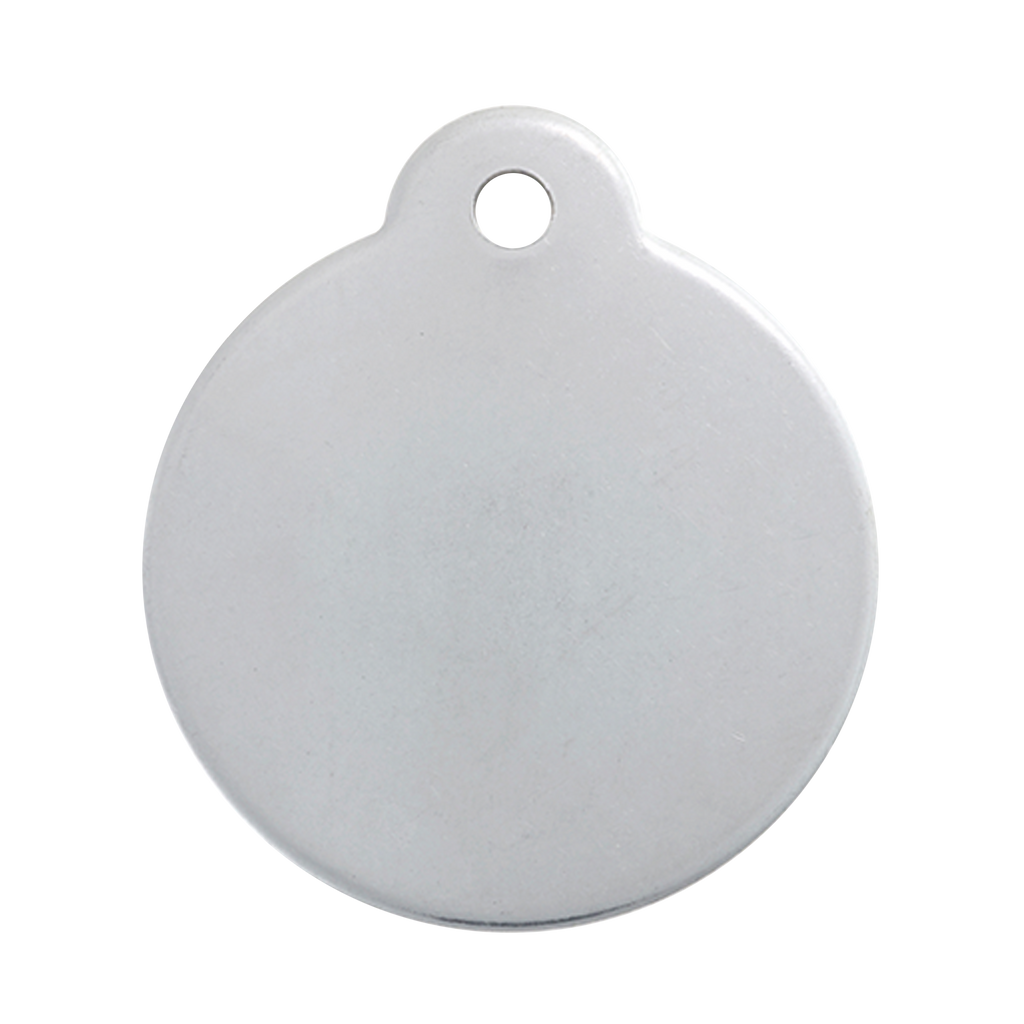 Stainless Steel Round Pet ID Tags